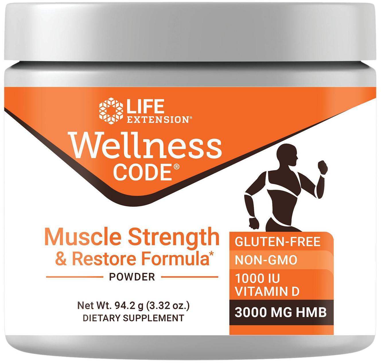 (ver. e) wellness code® muscle strength & restore formula, 3.32 oz (ver. e) wellness code® muscle strength & restore formula, 3.32 oz